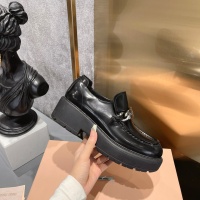 Cheap MIU MIU Leather Shoes For Women #1166930 Replica Wholesale [$118.00 USD] [ITEM#1166930] on Replica MIU MIU Leather Shoes
