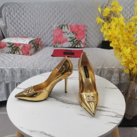 Cheap Dolce &amp; Gabbana D&amp;G High-Heeled Shoes For Women #1168801 Replica Wholesale [$130.00 USD] [ITEM#1168801] on Replica Dolce &amp; Gabbana D&amp;G High-Heeled Shoes