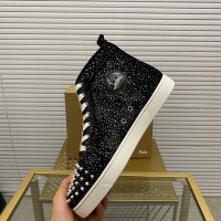 Cheap Christian Louboutin High Top Shoes For Men #1172342 Replica Wholesale [$98.00 USD] [ITEM#1172342] on Replica Christian Louboutin High Top Shoes