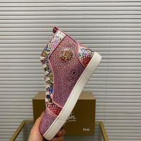 Cheap Christian Louboutin High Top Shoes For Men #1172344 Replica Wholesale [$100.00 USD] [ITEM#1172344] on Replica Christian Louboutin High Top Shoes