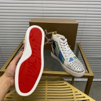 Cheap Christian Louboutin High Top Shoes For Men #1172353 Replica Wholesale [$92.00 USD] [ITEM#1172353] on Replica Christian Louboutin High Top Shoes