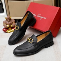 Cheap Salvatore Ferragamo Leather Shoes For Men #1172703 Replica Wholesale [$85.00 USD] [ITEM#1172703] on Replica Salvatore Ferragamo Leather Shoes
