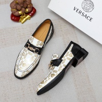 Cheap Versace Leather Shoes For Men #1172729 Replica Wholesale [$82.00 USD] [ITEM#1172729] on Replica Versace Leather Shoes