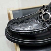 Cheap Salvatore Ferragamo Leather Shoes For Men #1172802 Replica Wholesale [$82.00 USD] [ITEM#1172802] on Replica Salvatore Ferragamo Leather Shoes