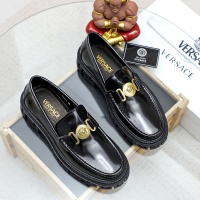 Cheap Versace Leather Shoes For Men #1172805 Replica Wholesale [$82.00 USD] [ITEM#1172805] on Replica Versace Leather Shoes