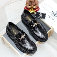 Cheap Versace Leather Shoes For Men #1172807 Replica Wholesale [$82.00 USD] [ITEM#1172807] on Replica Versace Leather Shoes