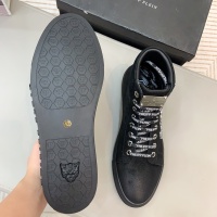 Cheap Philipp Plein PP High Tops Shoes For Men #1172867 Replica Wholesale [$80.00 USD] [ITEM#1172867] on Replica Philipp Plein PP High Tops Shoes