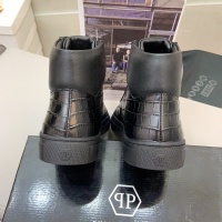 Cheap Philipp Plein PP High Tops Shoes For Men #1172872 Replica Wholesale [$80.00 USD] [ITEM#1172872] on Replica Philipp Plein PP High Tops Shoes