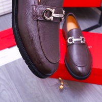 Cheap Salvatore Ferragamo Leather Shoes For Men #1173473 Replica Wholesale [$96.00 USD] [ITEM#1173473] on Replica Salvatore Ferragamo Leather Shoes