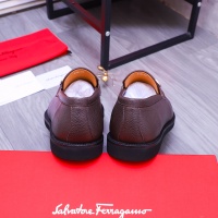 Cheap Salvatore Ferragamo Leather Shoes For Men #1173473 Replica Wholesale [$96.00 USD] [ITEM#1173473] on Replica Salvatore Ferragamo Leather Shoes