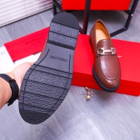 Cheap Salvatore Ferragamo Leather Shoes For Men #1173476 Replica Wholesale [$96.00 USD] [ITEM#1173476] on Replica Salvatore Ferragamo Leather Shoes