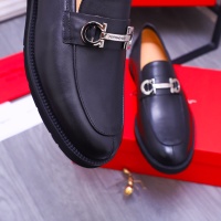 Cheap Salvatore Ferragamo Leather Shoes For Men #1173478 Replica Wholesale [$96.00 USD] [ITEM#1173478] on Replica Salvatore Ferragamo Leather Shoes