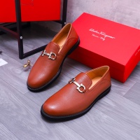 Cheap Salvatore Ferragamo Leather Shoes For Men #1173482 Replica Wholesale [$96.00 USD] [ITEM#1173482] on Replica Salvatore Ferragamo Leather Shoes