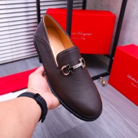 Cheap Salvatore Ferragamo Leather Shoes For Men #1173483 Replica Wholesale [$96.00 USD] [ITEM#1173483] on Replica Salvatore Ferragamo Leather Shoes
