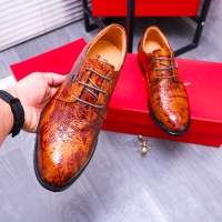 Cheap Salvatore Ferragamo Leather Shoes For Men #1173487 Replica Wholesale [$82.00 USD] [ITEM#1173487] on Replica Salvatore Ferragamo Leather Shoes