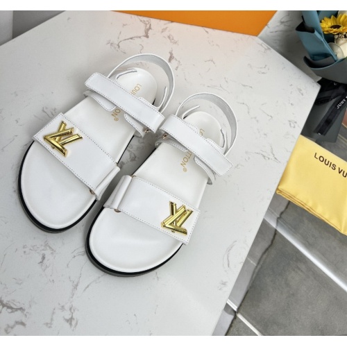 Cheap Louis Vuitton Sandal For Women #1174243 Replica Wholesale [$76.00 USD] [ITEM#1174243] on Replica Louis Vuitton Sandal