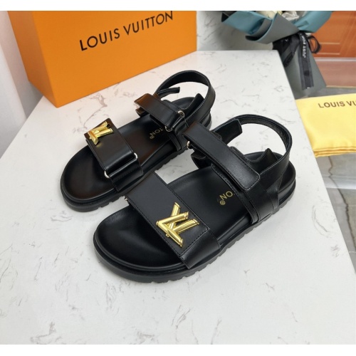 Cheap Louis Vuitton Sandal For Women #1174244 Replica Wholesale [$76.00 USD] [ITEM#1174244] on Replica Louis Vuitton Sandal