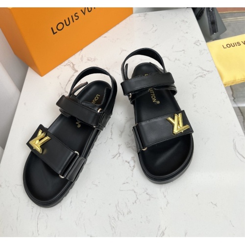 Cheap Louis Vuitton Sandal For Women #1174244 Replica Wholesale [$76.00 USD] [ITEM#1174244] on Replica Louis Vuitton Sandal