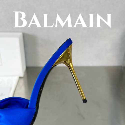 Cheap Balmain Slippers For Women #1174278 Replica Wholesale [$108.00 USD] [ITEM#1174278] on Replica Balmain Slippers