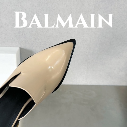 Cheap Balmain Slippers For Women #1174283 Replica Wholesale [$118.00 USD] [ITEM#1174283] on Replica Balmain Slippers