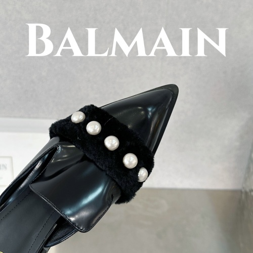 Cheap Balmain Slippers For Women #1174292 Replica Wholesale [$130.00 USD] [ITEM#1174292] on Replica Balmain Slippers