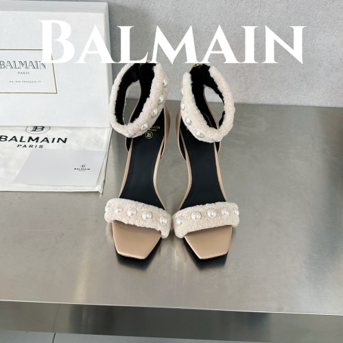 Cheap Balmain Sandal For Women #1174322 Replica Wholesale [$125.00 USD] [ITEM#1174322] on Replica Balmain Sandal