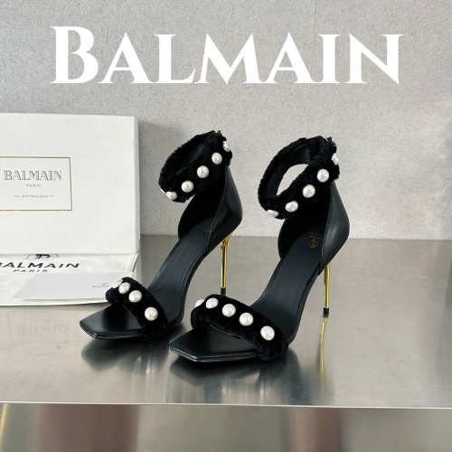 Cheap Balmain Sandal For Women #1174329 Replica Wholesale [$125.00 USD] [ITEM#1174329] on Replica Balmain Sandal