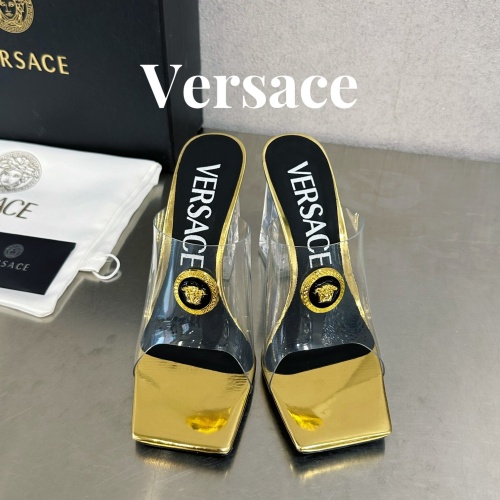 Cheap Versace Sandal For Women #1174479 Replica Wholesale [$108.00 USD] [ITEM#1174479] on Replica Versace Sandal