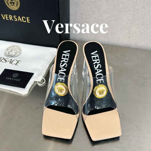 Cheap Versace Sandal For Women #1174481 Replica Wholesale [$108.00 USD] [ITEM#1174481] on Replica Versace Sandal