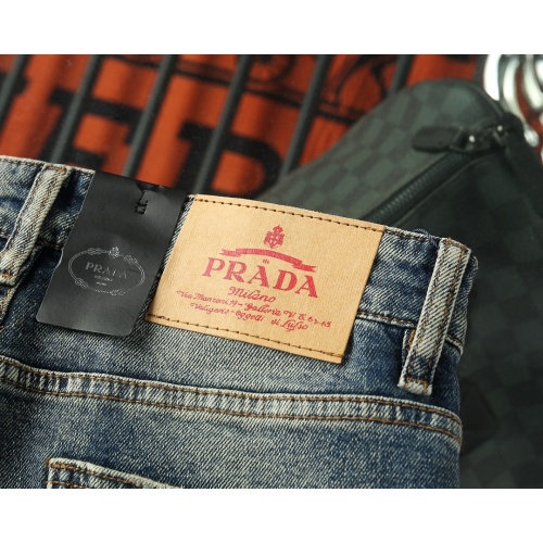 Cheap Prada Jeans For Men #1174488 Replica Wholesale [$56.00 USD] [ITEM#1174488] on Replica Prada Jeans