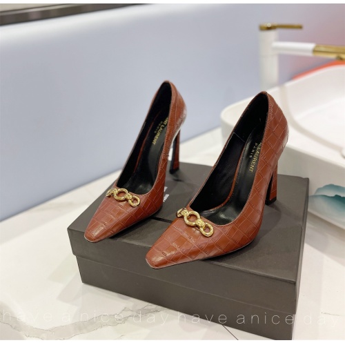 Cheap Yves Saint Laurent YSL High-Heeled Shoes For Women #1174643 Replica Wholesale [$115.00 USD] [ITEM#1174643] on Replica Yves Saint Laurent YSL High-Heeled Shoes
