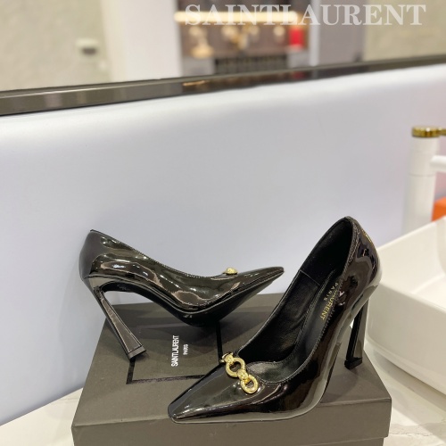 Cheap Yves Saint Laurent YSL High-Heeled Shoes For Women #1174651 Replica Wholesale [$115.00 USD] [ITEM#1174651] on Replica Yves Saint Laurent YSL High-Heeled Shoes