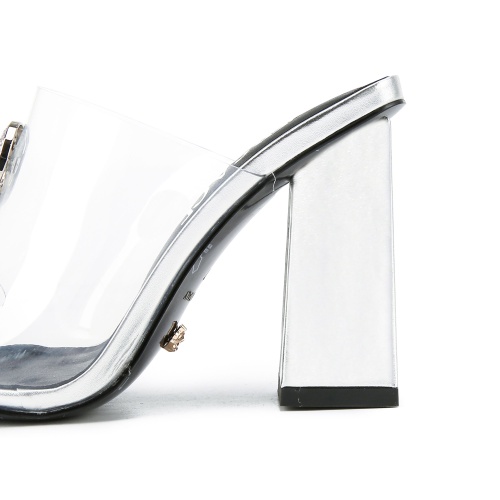 Cheap Versace Slippers For Women #1174761 Replica Wholesale [$88.00 USD] [ITEM#1174761] on Replica Versace Slippers