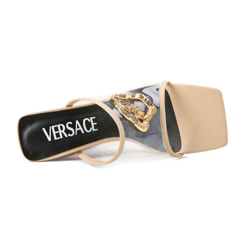 Cheap Versace Slippers For Women #1174771 Replica Wholesale [$88.00 USD] [ITEM#1174771] on Replica Versace Slippers