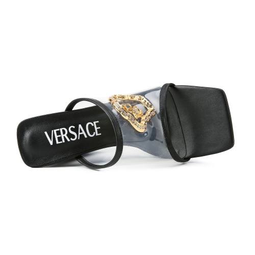 Cheap Versace Slippers For Women #1174775 Replica Wholesale [$88.00 USD] [ITEM#1174775] on Replica Versace Slippers