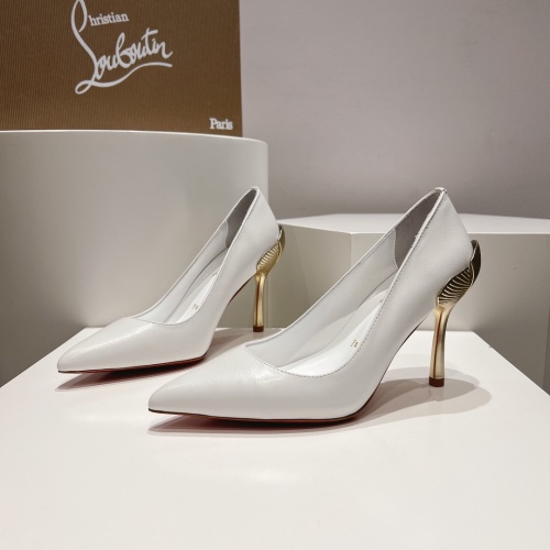 Cheap Christian Louboutin High-heeled shoes For Women #1174837 Replica Wholesale [$118.00 USD] [ITEM#1174837] on Replica Christian Louboutin High-heeled shoes
