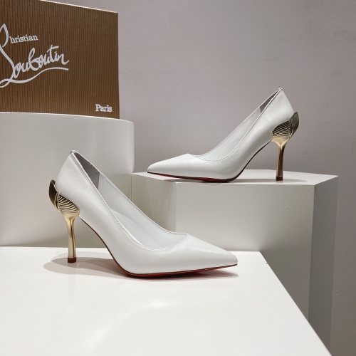 Cheap Christian Louboutin High-heeled shoes For Women #1174837 Replica Wholesale [$118.00 USD] [ITEM#1174837] on Replica Christian Louboutin High-heeled shoes