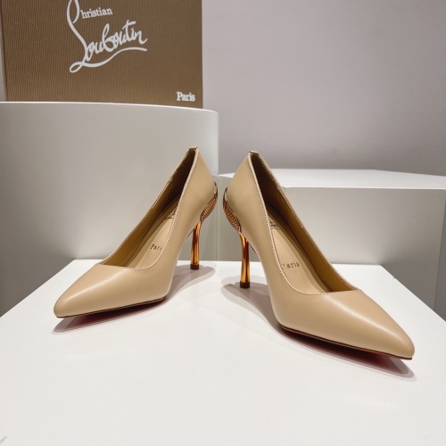 Cheap Christian Louboutin High-heeled shoes For Women #1174838 Replica Wholesale [$118.00 USD] [ITEM#1174838] on Replica Christian Louboutin High-heeled shoes