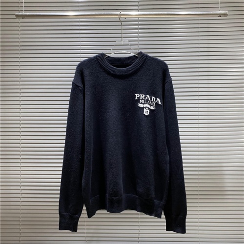 Cheap Prada Sweater Long Sleeved For Unisex #1175169 Replica Wholesale [$45.00 USD] [ITEM#1175169] on Replica Prada Sweater