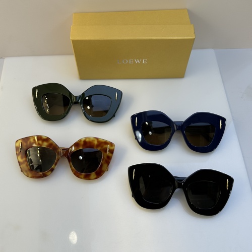 Cheap LOEWE AAA Quality Sunglasses #1176224 Replica Wholesale [$56.00 USD] [ITEM#1176224] on Replica LOEWE AAA Quality Sunglasses