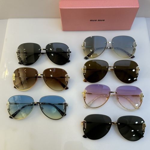 Cheap MIU MIU AAA Quality Sunglasses #1176248 Replica Wholesale [$60.00 USD] [ITEM#1176248] on Replica MIU MIU AAA Sunglasses