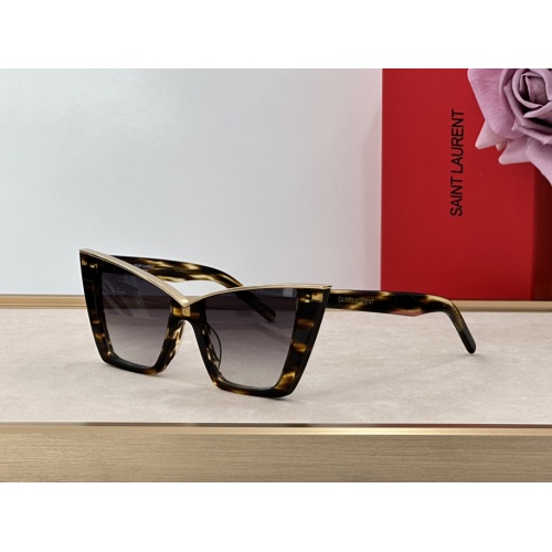 Cheap Yves Saint Laurent YSL AAA Quality Sunglasses #1176433 Replica Wholesale [$60.00 USD] [ITEM#1176433] on Replica Yves Saint Laurent YSL AAA Quality Sunglasses