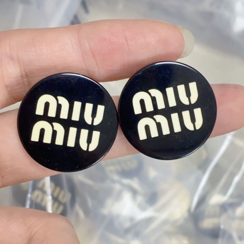 Cheap MIU MIU Earrings For Women #1176626 Replica Wholesale [$27.00 USD] [ITEM#1176626] on Replica MIU MIU Earrings