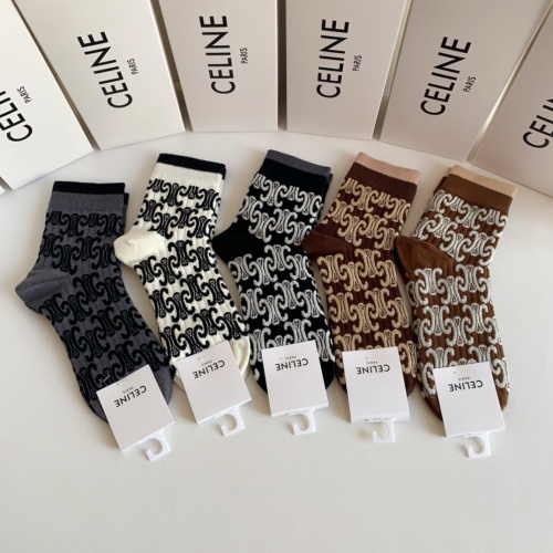 Cheap Celine Socks #1176921 Replica Wholesale [$29.00 USD] [ITEM#1176921] on Replica Celine Socks
