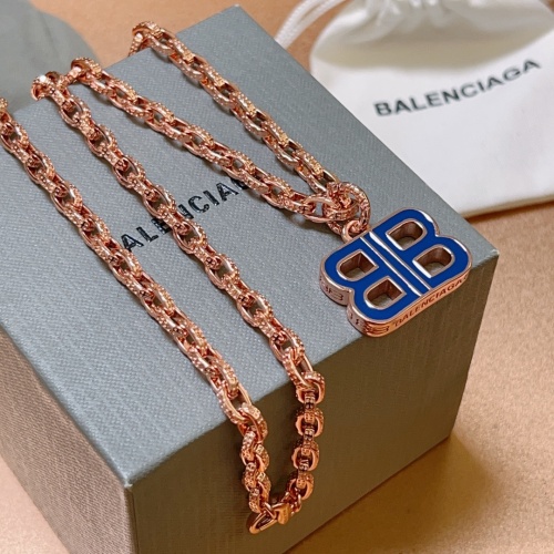 Cheap Balenciaga Necklaces #1176938 Replica Wholesale [$56.00 USD] [ITEM#1176938] on Replica Balenciaga Necklaces