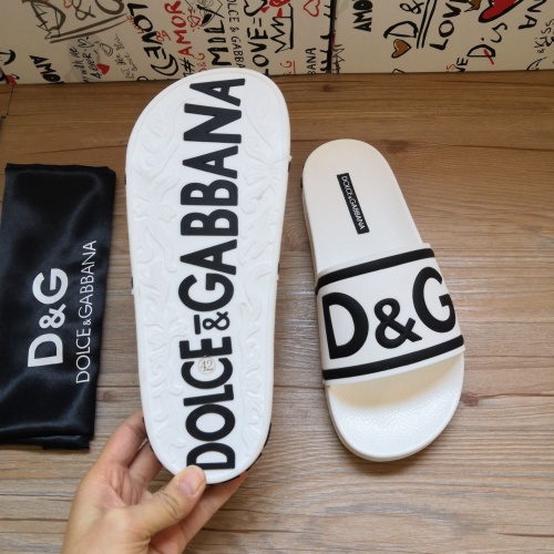 Cheap Dolce &amp; Gabbana D&amp;G Slippers For Women #1177208 Replica Wholesale [$48.00 USD] [ITEM#1177208] on Replica Dolce &amp; Gabbana D&amp;G Slippers