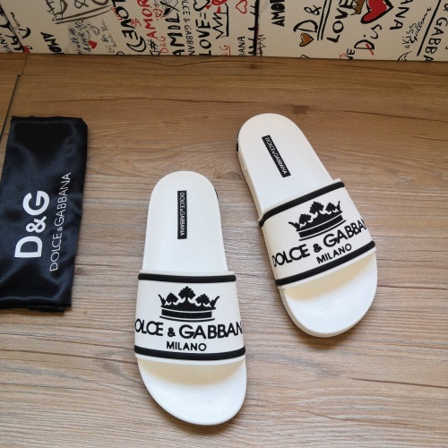 Cheap Dolce &amp; Gabbana D&amp;G Slippers For Women #1177212 Replica Wholesale [$48.00 USD] [ITEM#1177212] on Replica Dolce &amp; Gabbana D&amp;G Slippers