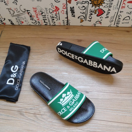 Cheap Dolce &amp; Gabbana D&amp;G Slippers For Women #1177216 Replica Wholesale [$48.00 USD] [ITEM#1177216] on Replica Dolce &amp; Gabbana D&amp;G Slippers