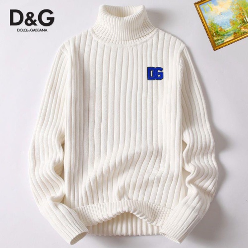 Cheap Dolce &amp; Gabbana D&amp;G Sweaters Long Sleeved For Men #1177621 Replica Wholesale [$40.00 USD] [ITEM#1177621] on Replica Dolce &amp; Gabbana D&amp;G Sweaters