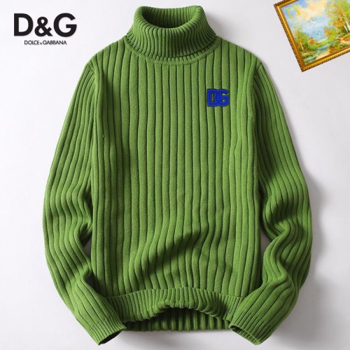 Cheap Dolce &amp; Gabbana D&amp;G Sweaters Long Sleeved For Men #1177623 Replica Wholesale [$40.00 USD] [ITEM#1177623] on Replica Dolce &amp; Gabbana D&amp;G Sweaters